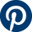 Pinterest Icon in navy