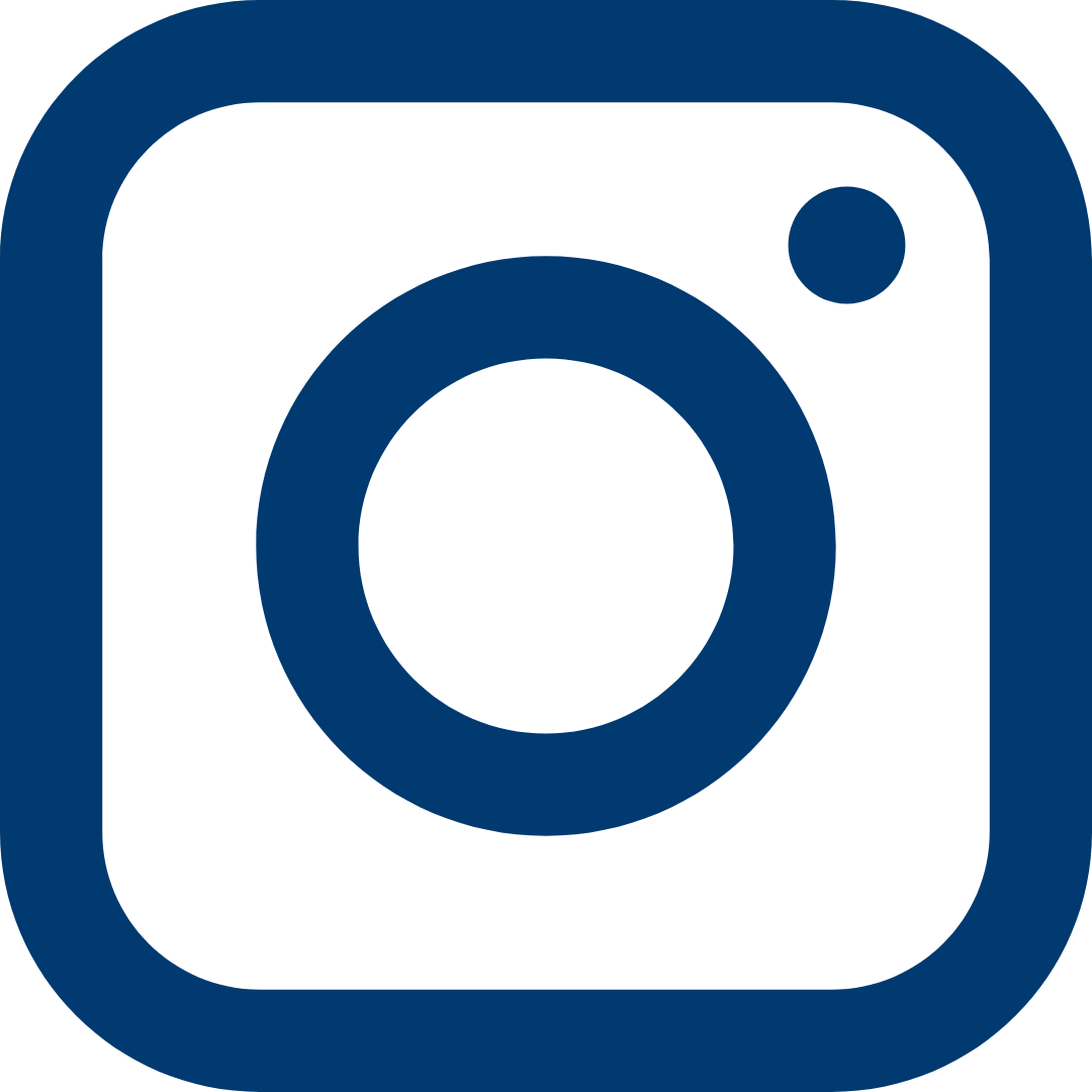 Instagram Icon in dark blue